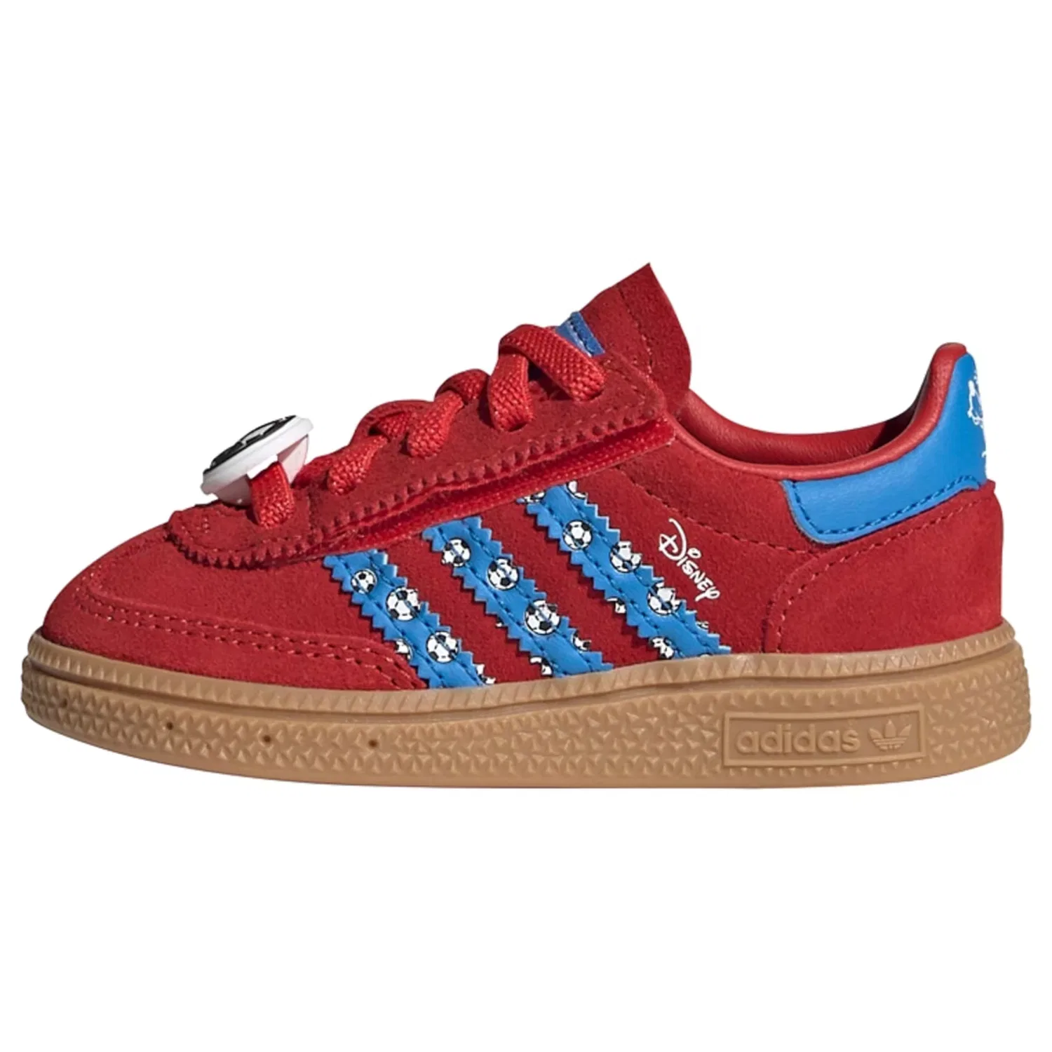 Красные кроссовки Adidas Originals Disney Handball Spezial