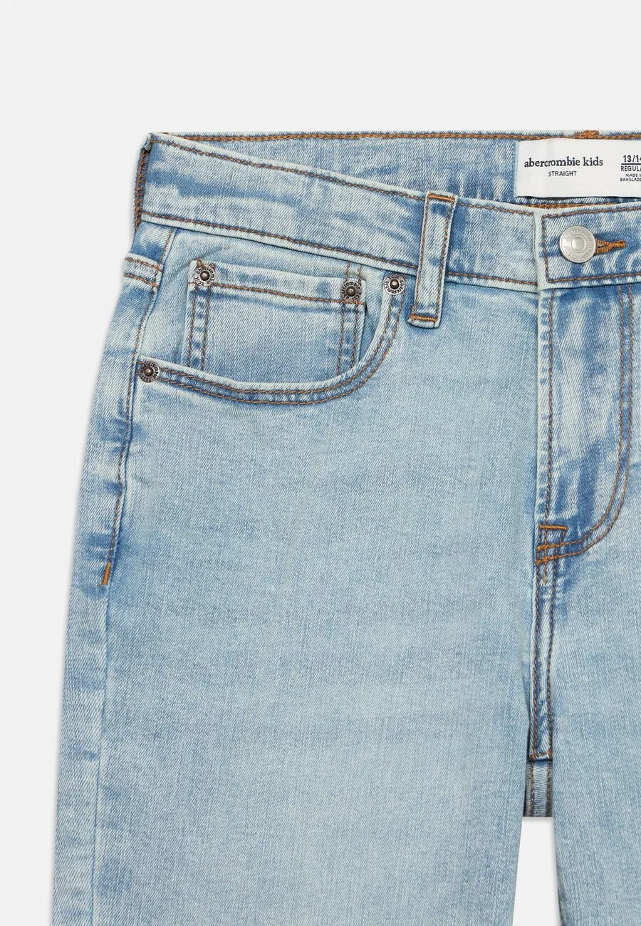 Джинсы Abercrombie & Fitch Regular, синий деним — фото 3
