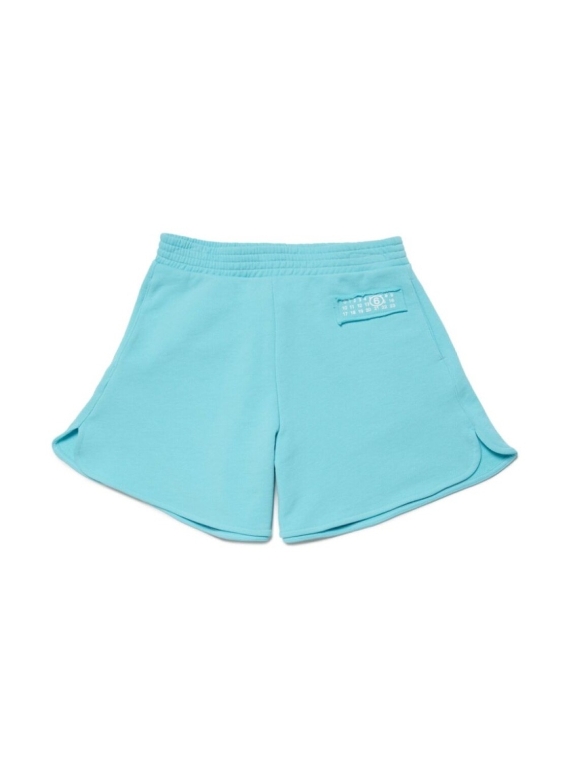 

MM6 Maison Margiela Kids шорты с узором, синий