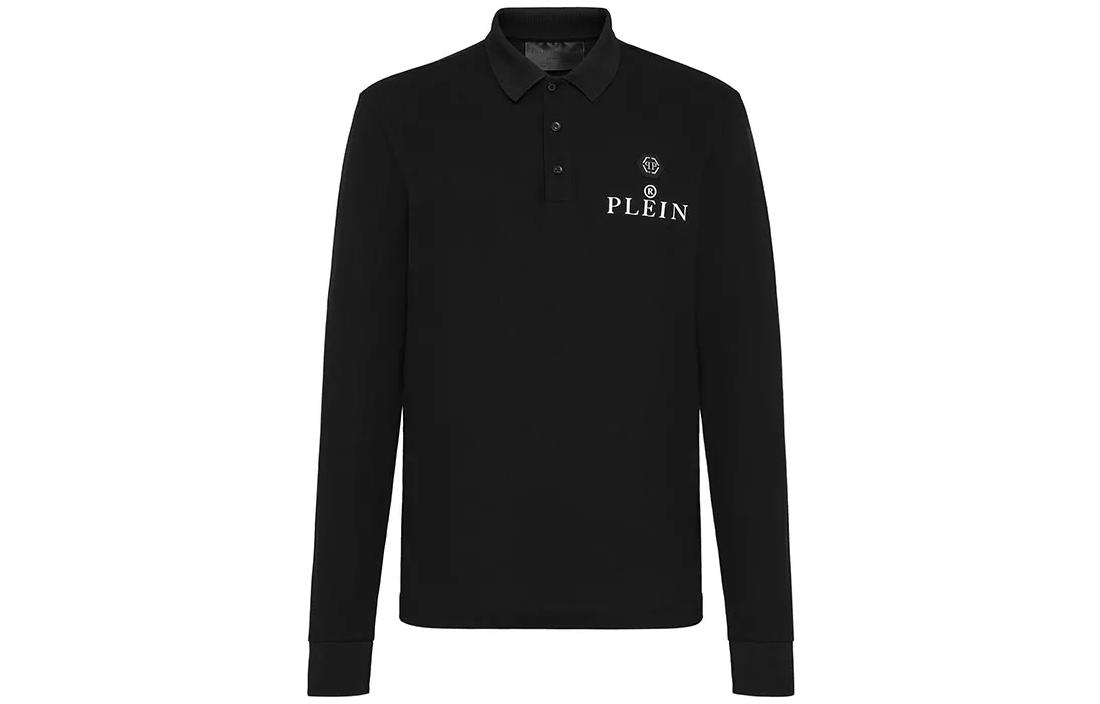 

Футболка поло FW22 мужская черная PHILIPP PLEIN