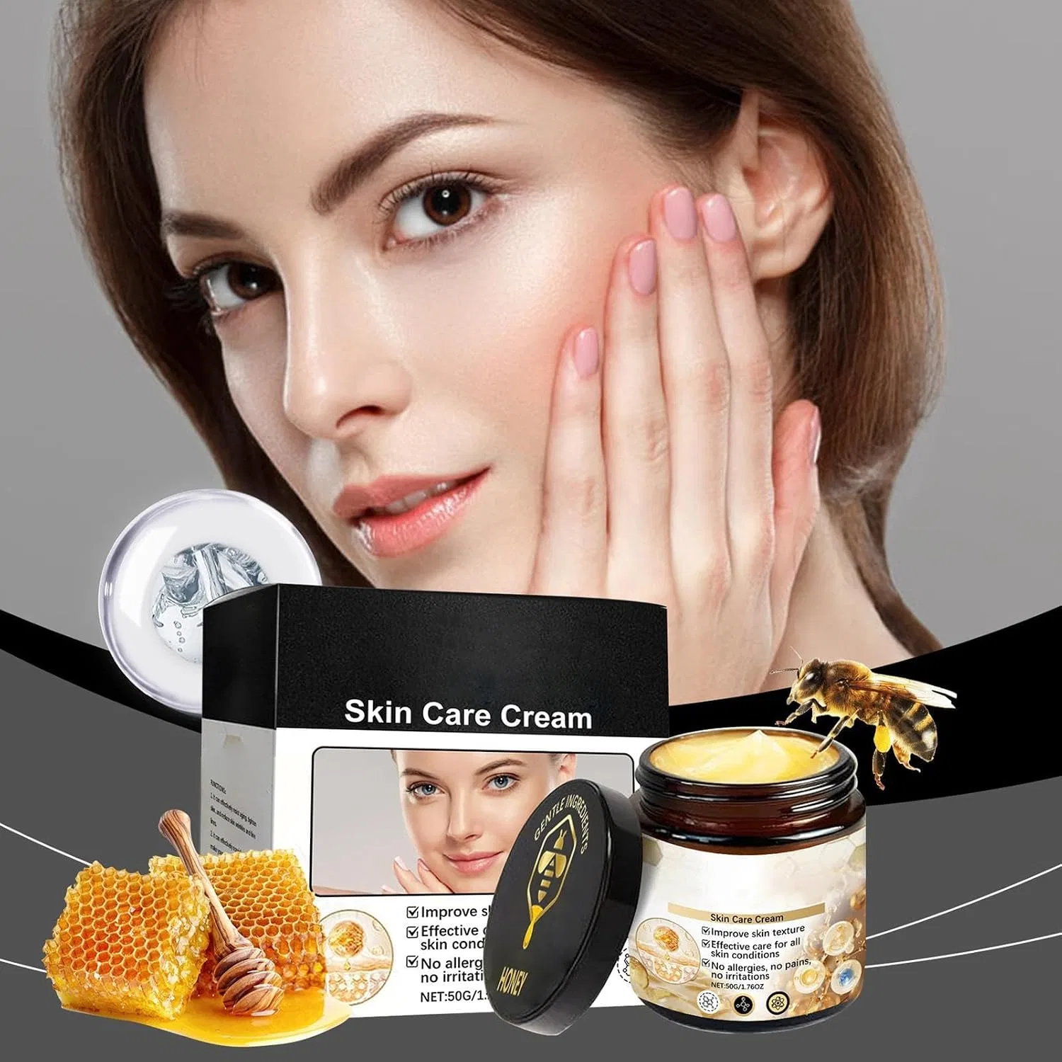 Крем для лица Bee Venom, увлажняющий, лифтинг-эффект, 50 г Generisch — фото 2