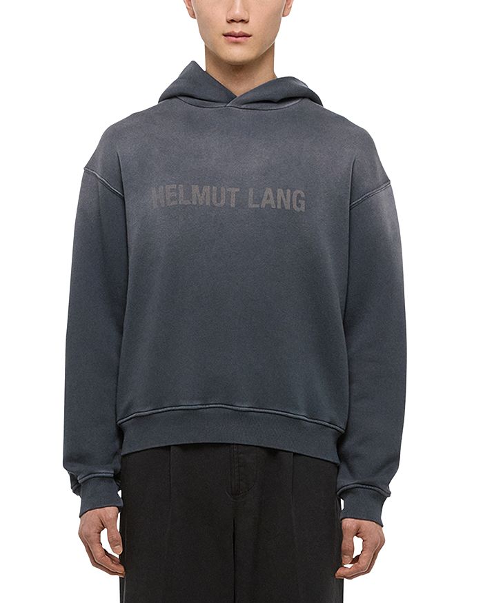 

Лазерная худи Studio Helmut Lang, серый