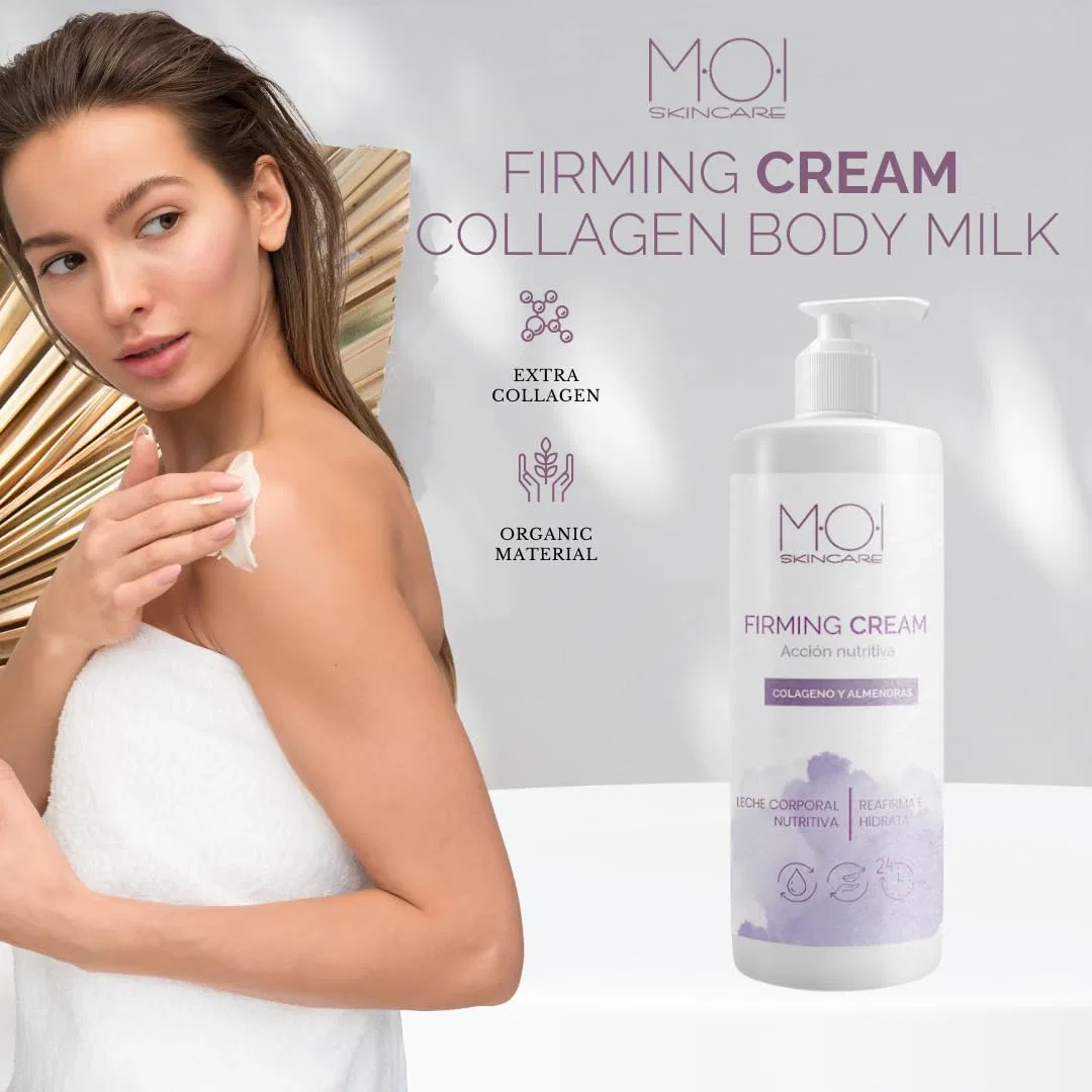 Лосьон для тела Reafirming Body Milk с коллагеном и сладким миндалем, 500 мл Moi Moises Campo — фото 2