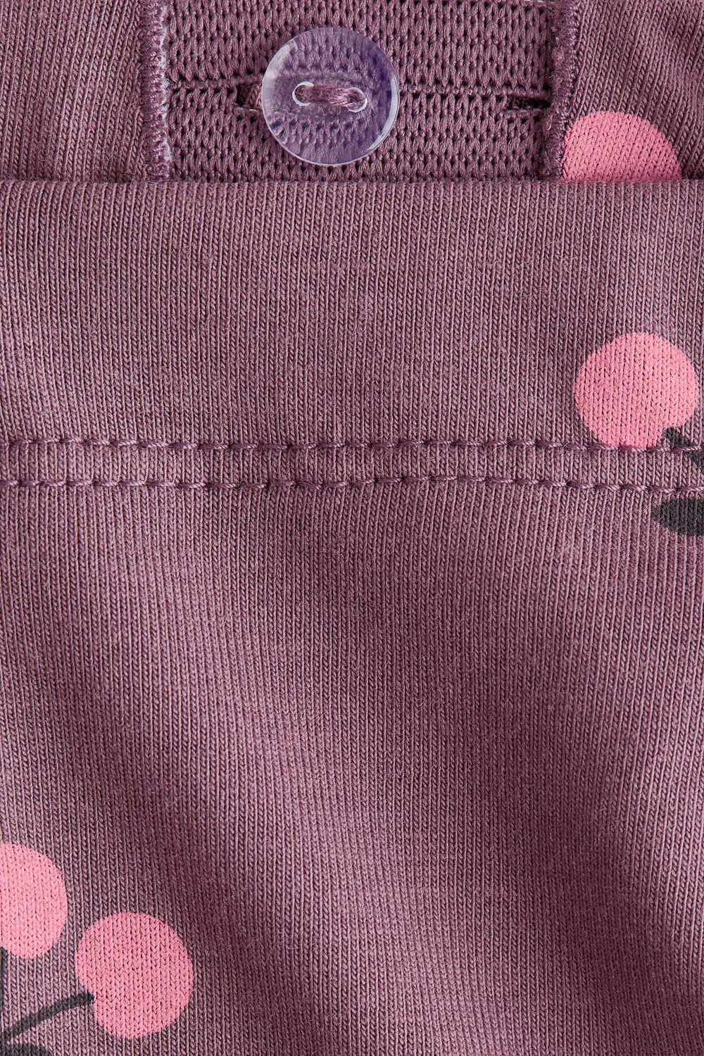 Леггинсы из хлопка с принтом H&M, Lila/Kirschen — фото 2