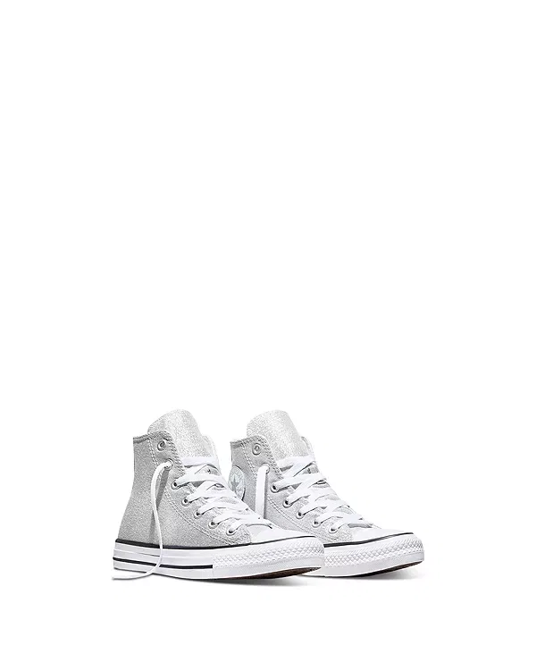 Детские кроссовки для девочек с блестящим верхом Converse, Golden View/White/Black