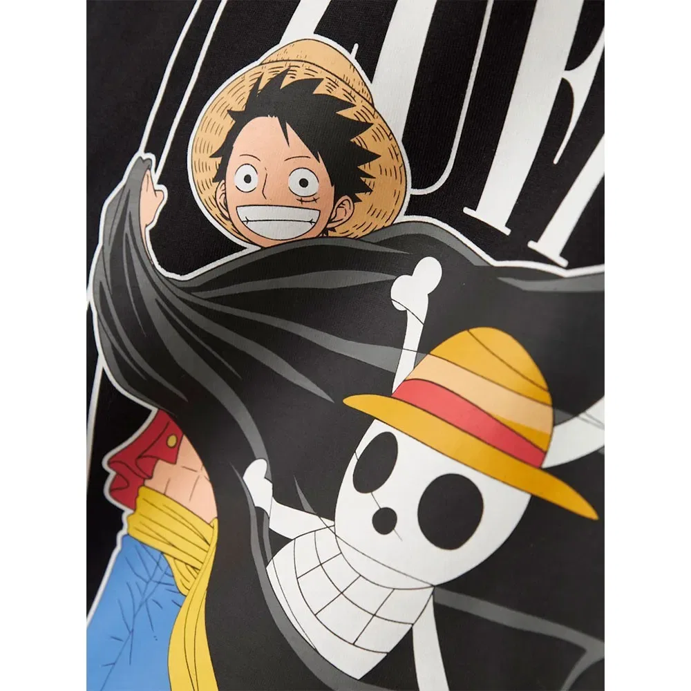 Футболка с длинным рукавом Ark One Piece Name It, черный — фото 4