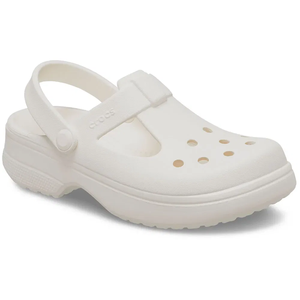 Сабо Mary Jane Crocs, белый