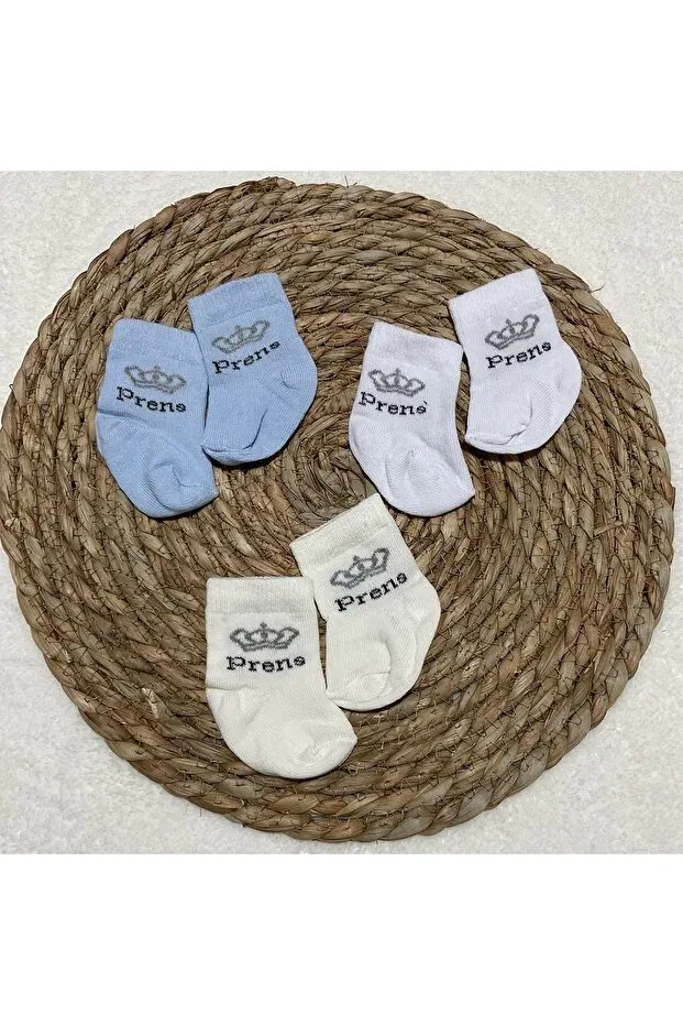 Детские носки для мальчиков хлопковые 3 пары New season baby boy socks Almini, Multicolor