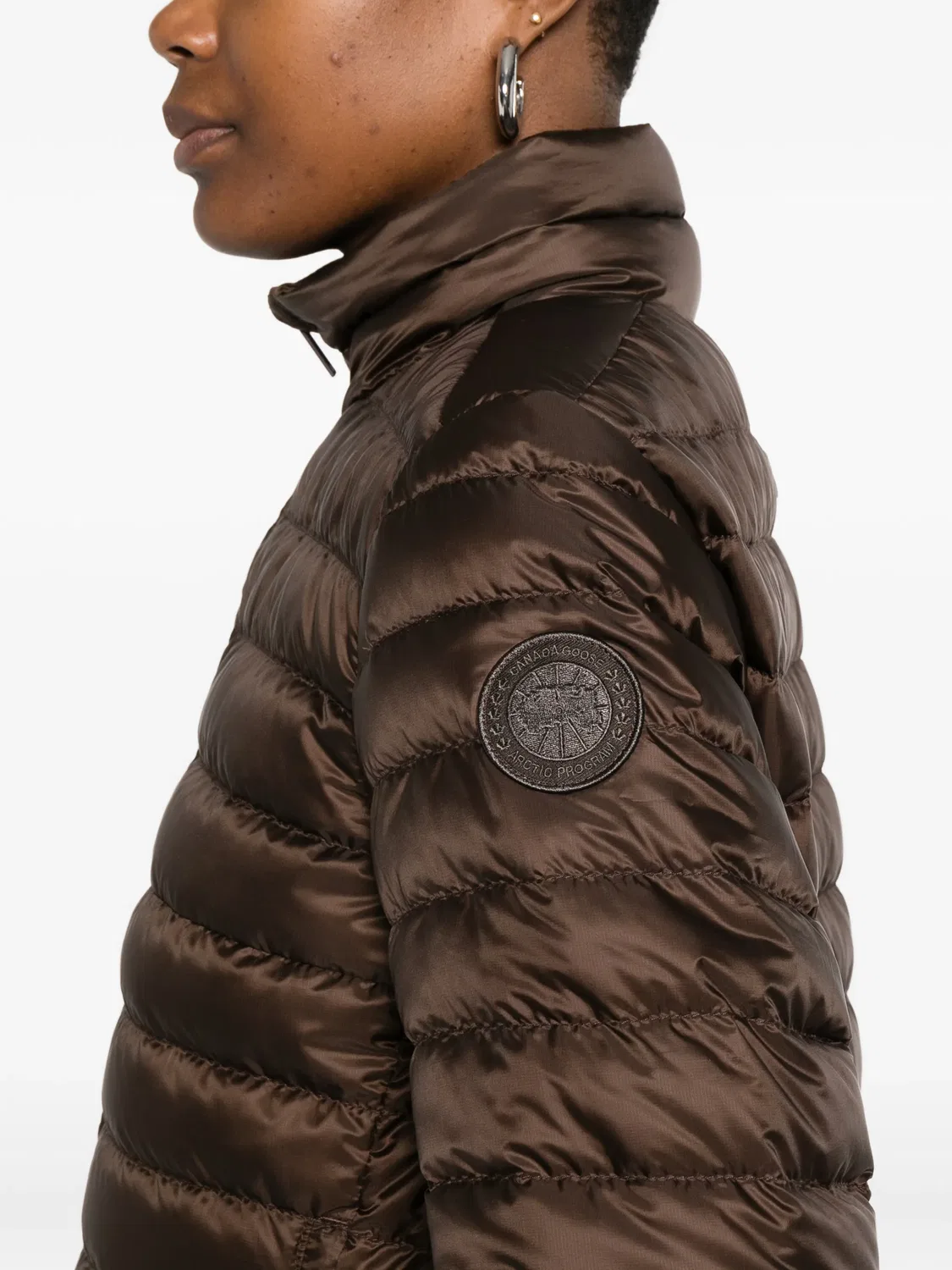 Утепленная куртка Aethera Canada Goose, коричневый — фото 2