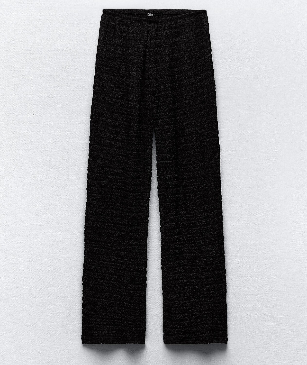 

Брюки Zara Textured, черный