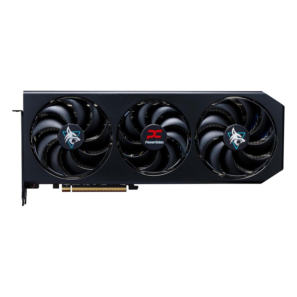 

Видеокарта Powercolor Radeon RX 9070 Hellhound, 16 Гб, черный