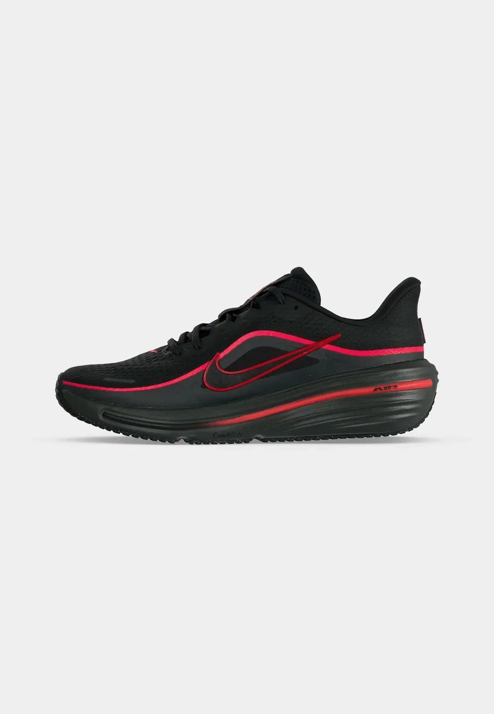 Кроссовки Air Winflo 12 унисекс для бега по улицам Nike Performance, Black/Red Orbit/Dark Smoke Grey/University Red — фото 2