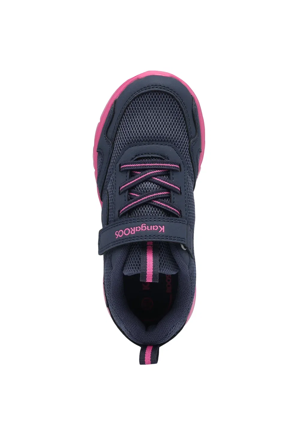 Kinder k-etk rooz ev sneaker 10497 000 4455 navy - trainers Kangaroos, Dk Navy Daisy Pink Oc — фото 3