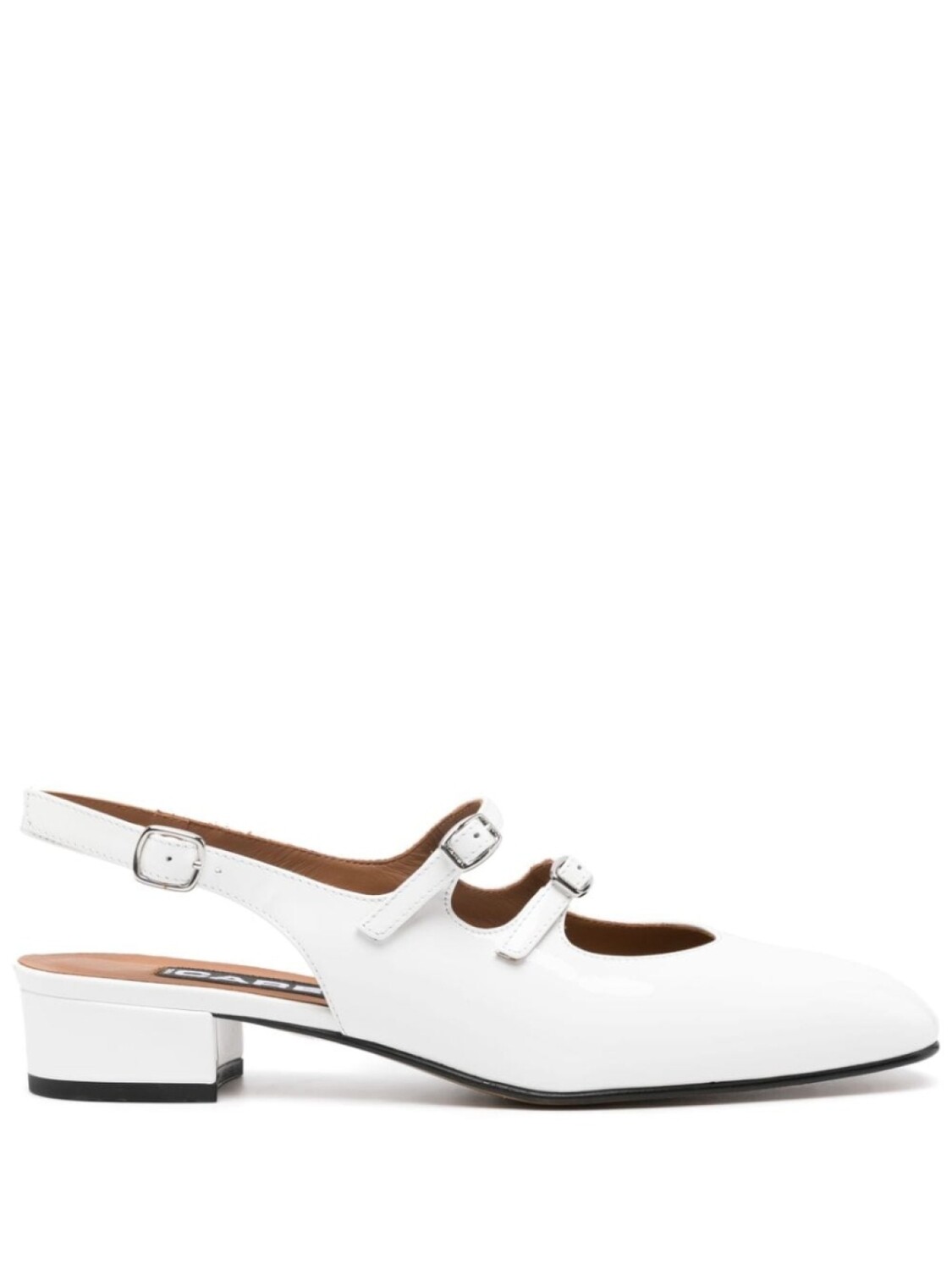 

Carel Paris туфли Peche 35 с ремешком на пятке, белый