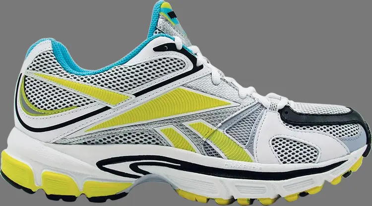 

Кроссовки vetements x spike runner 200 'white yellow' Reebok, белый