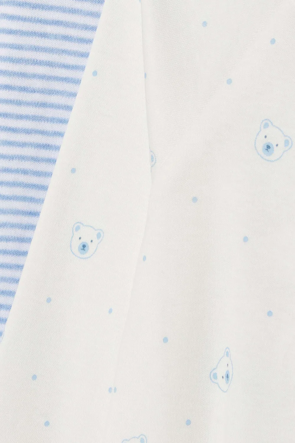 Комплект детских спальных комбинезонов на молнии, 2 шт Purebaby — фото 3