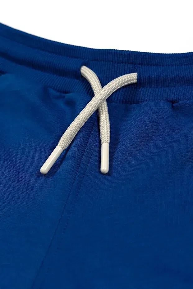 Детские шорты для девочек с принтом Basics Beetlebeez, Saks Blue — фото 3