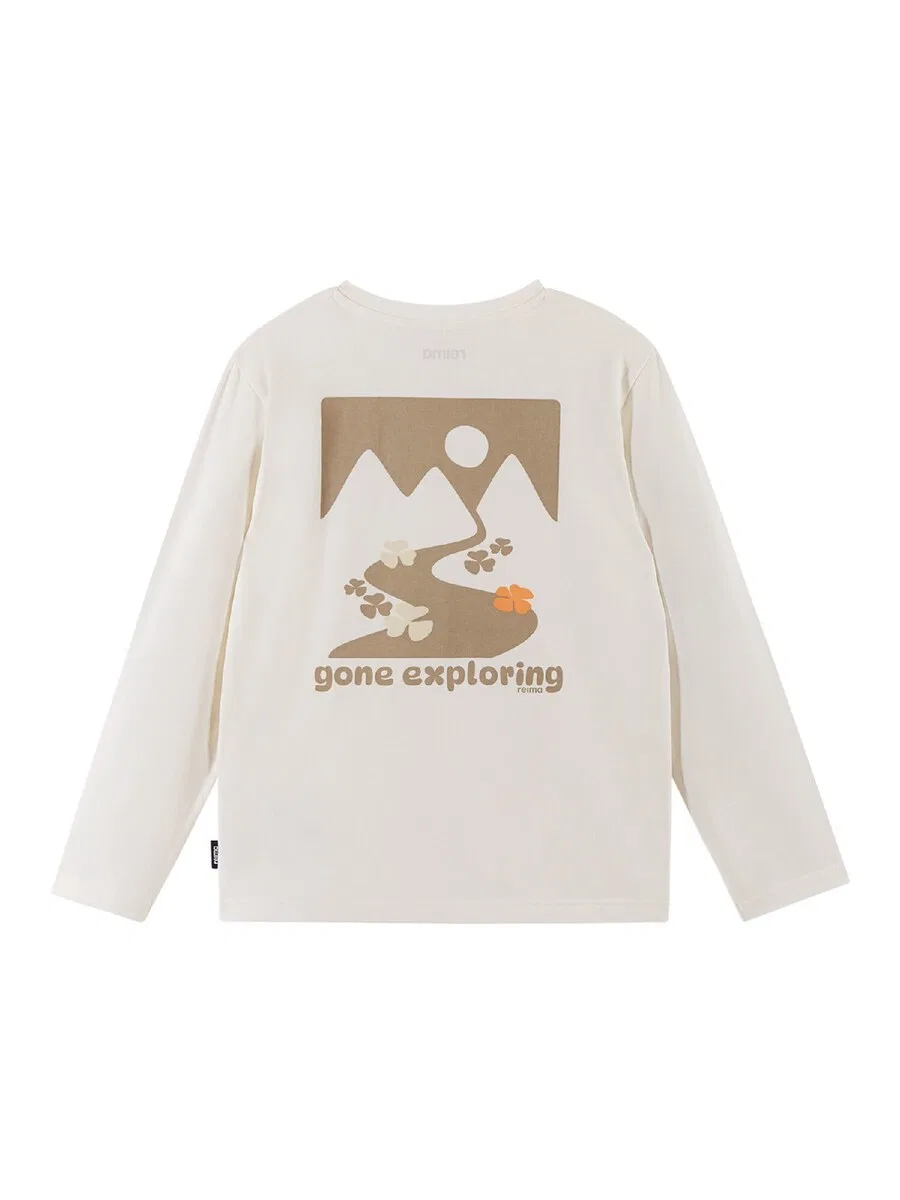 Топ Reima Performance Shirt 'Tosikiva', кремовый — фото 3
