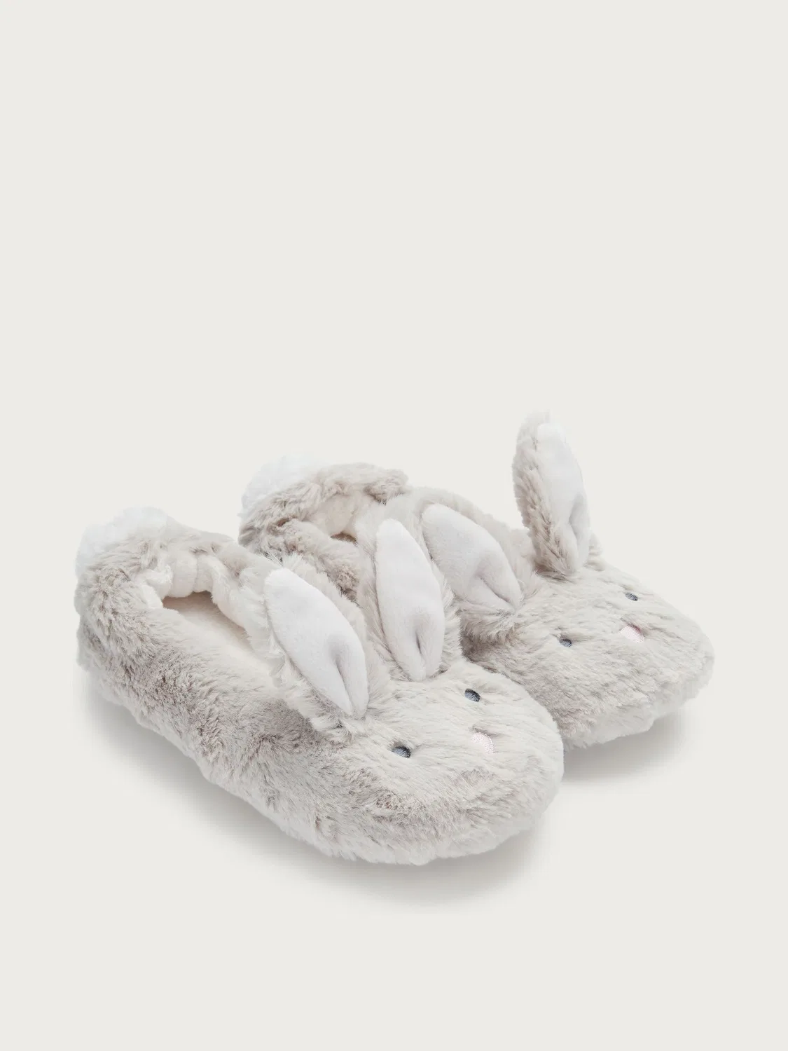 Тапочки-зайчики Bonnie The White Company, натуральный