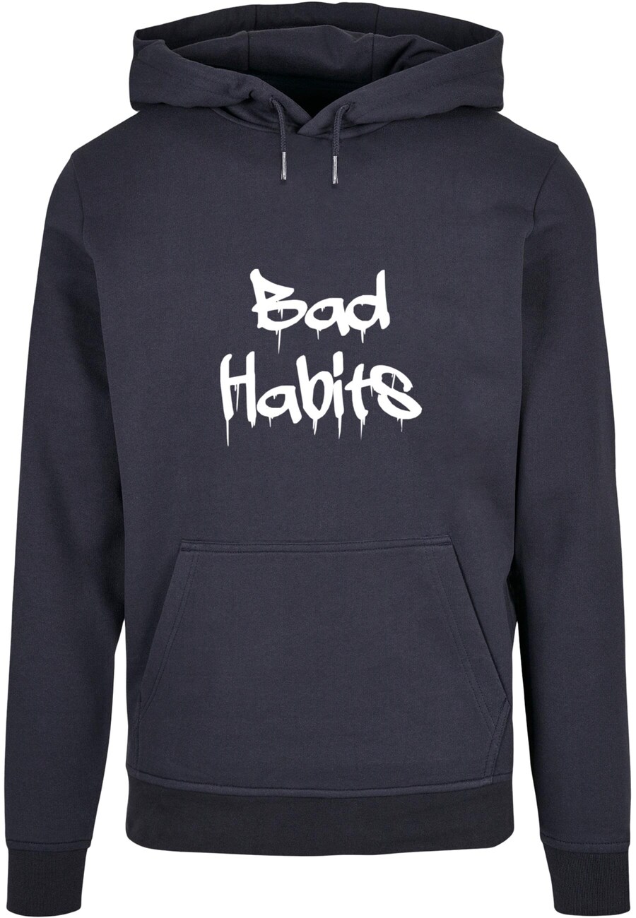 

Толстовка Merchcode Bad Habits, темно-синий