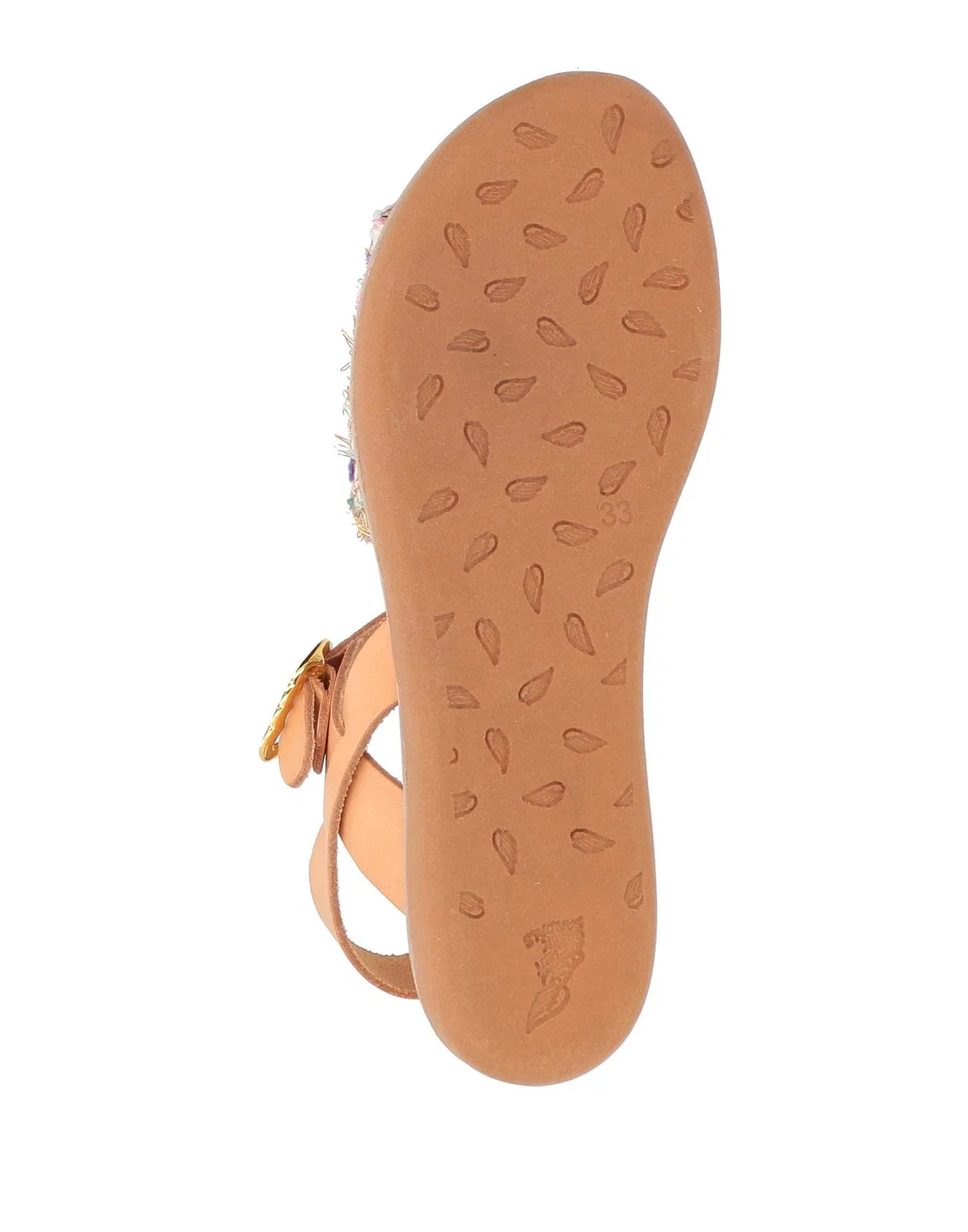Босоножки на ремешке с пряжкой Ancient Greek Sandals, розовый — фото 4
