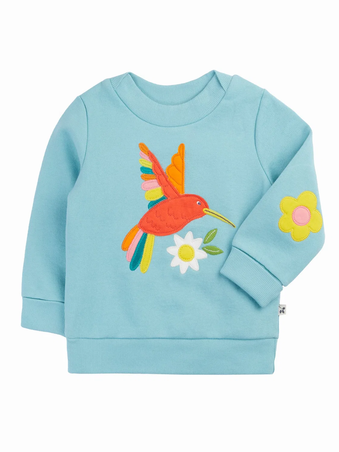 Джемпер на флисе Frugi, синий — фото 3