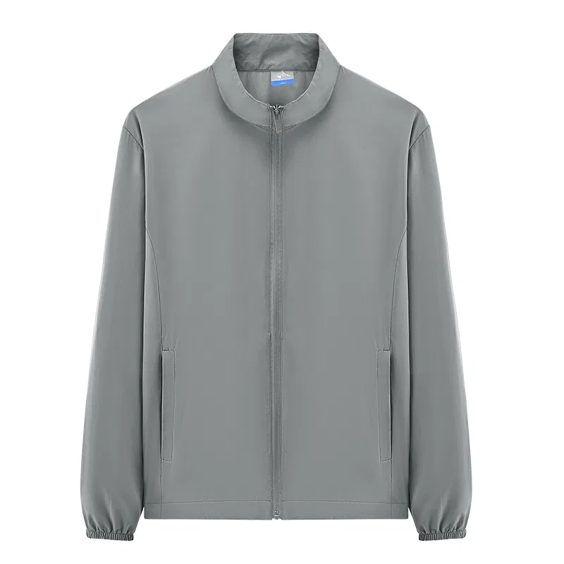 Детская ветровка с капюшоном, тонкая, Sun Protection Jackets, Sugarfunk, Upgraded Light Gray