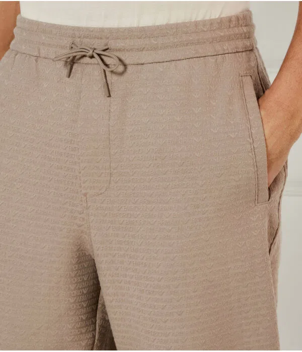 Мужские спортивные штаны Regular Fit Emporio Armani, бежевый — фото 4