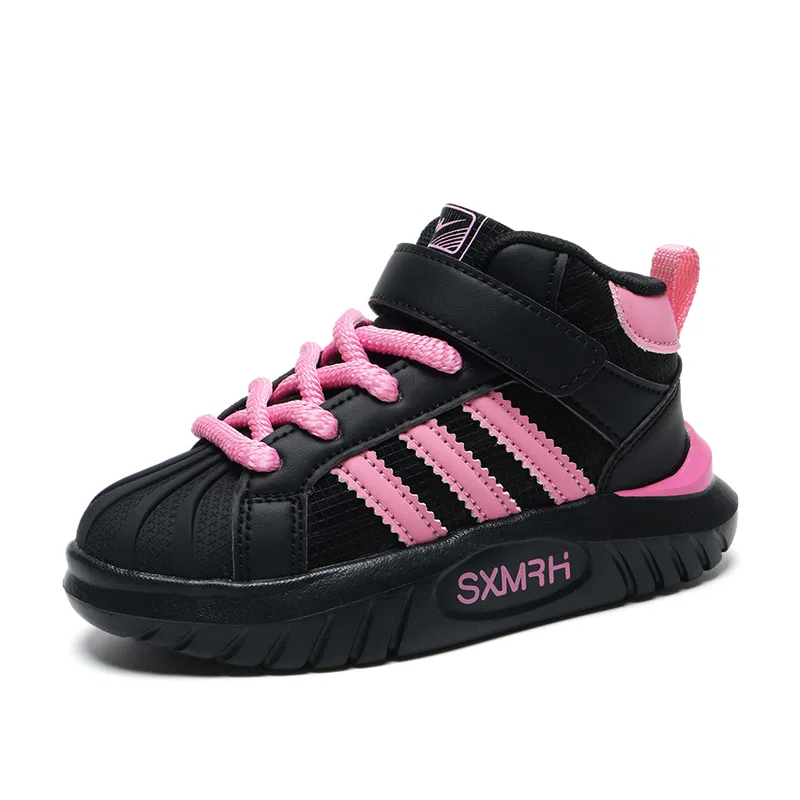 Детские кроссовки для скейтбординга с высоким верхом Binary, Spade Pink