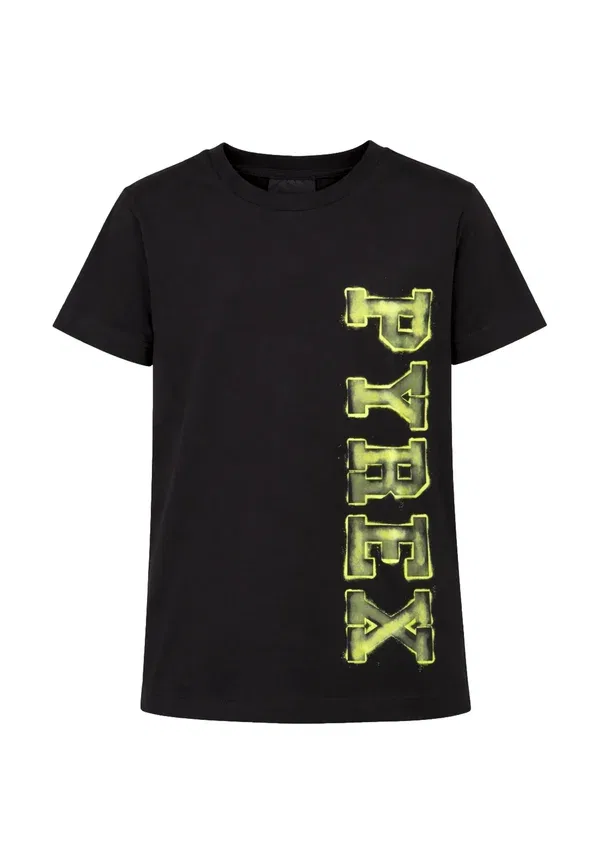 Комплект шорты и футболка с принтом Pyrex, черный — фото 2