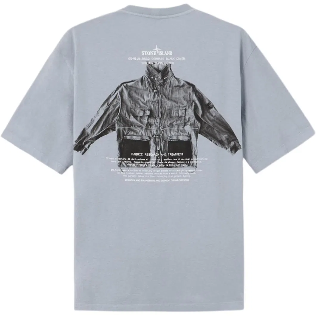 Мужская футболка с круглым вырезом Ash Crew Neck STONE ISLAND