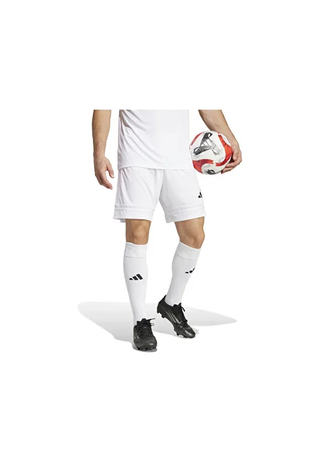 Мужские спортивные шорты без принта Adidas, White-Sq06m — фото 4
