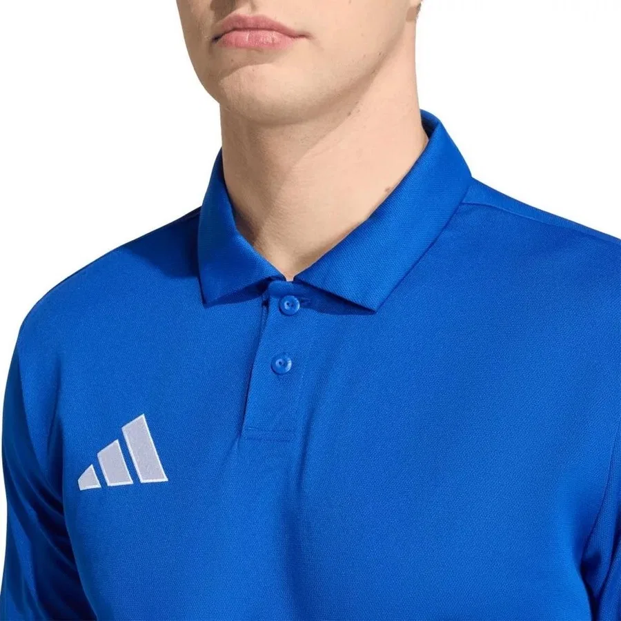 Мужское поло с коротким рукавом adidas ENT26, Синий — фото 3