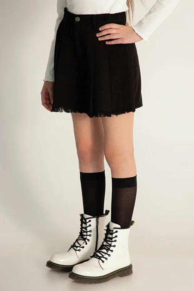 Детские шорты для девочек хлопковые Dmb Boys & Girls, Black — фото 3