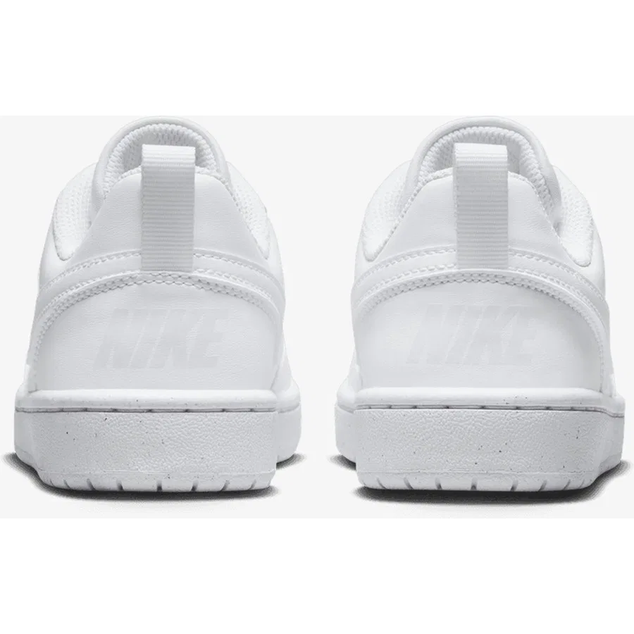 Кроссовки детские с длинным шнурком Court Borough Low Recraft Nike, Белый — фото 3