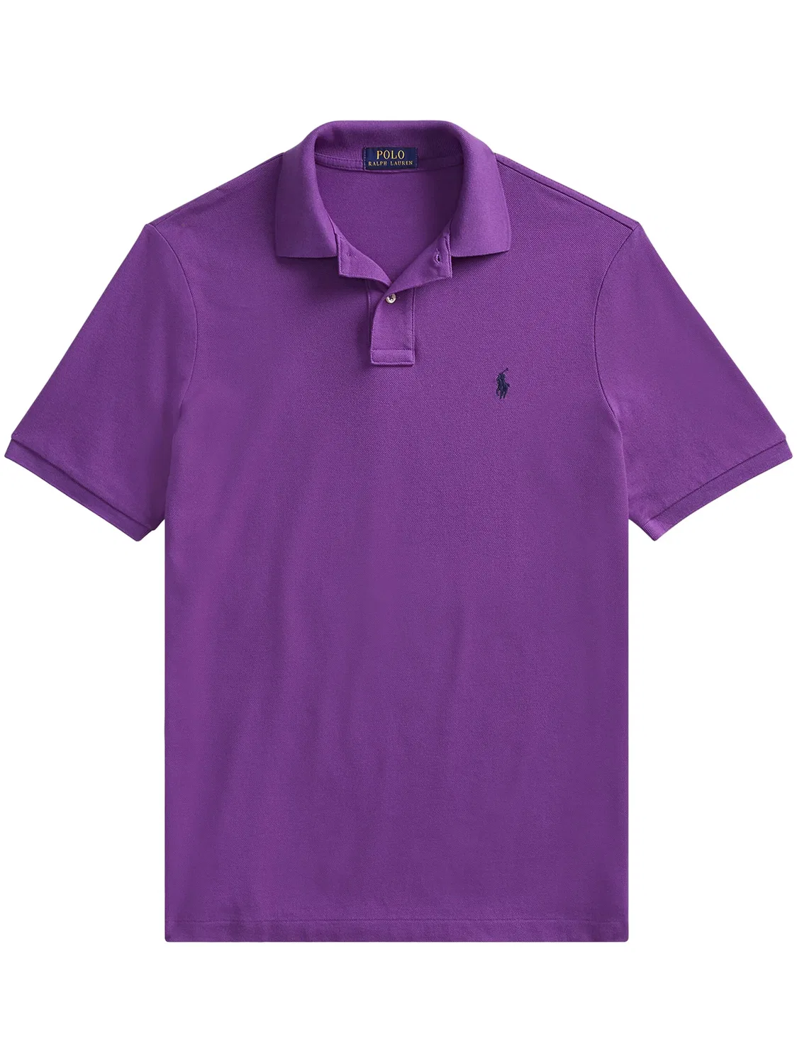 Поло с логотипом Pony Polo Ralph Lauren, фиолетовый