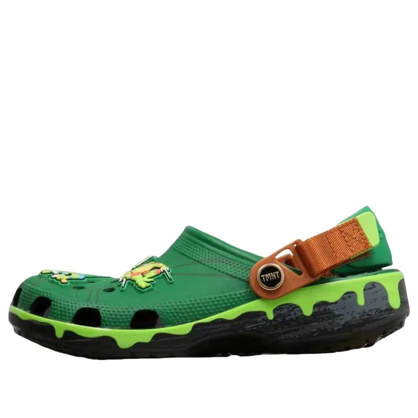 Детские сандалии-клоги с принтом Teenage Mutant Ninja Turtles модель Classic Clog Crocs, мультиколор