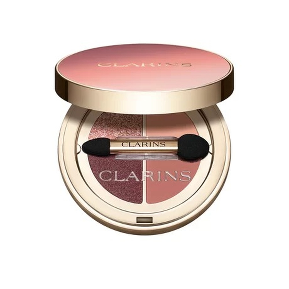 Палитра теней для век Clarins Ombre 4 Couleurs, 01 Fairy Tale Nude — фото 2