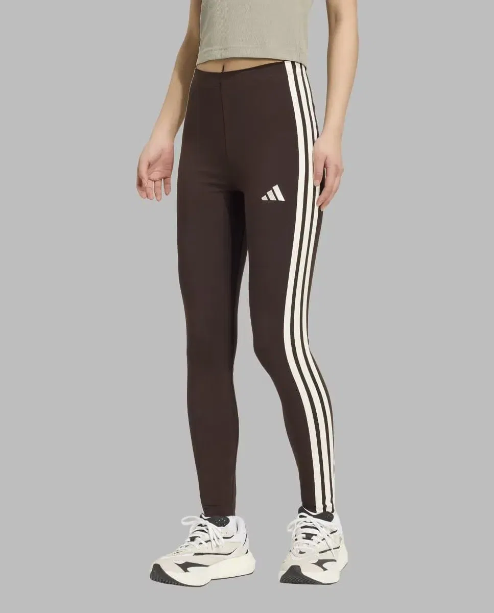 Женские леггинсы с высокой талией adidas, Marrón