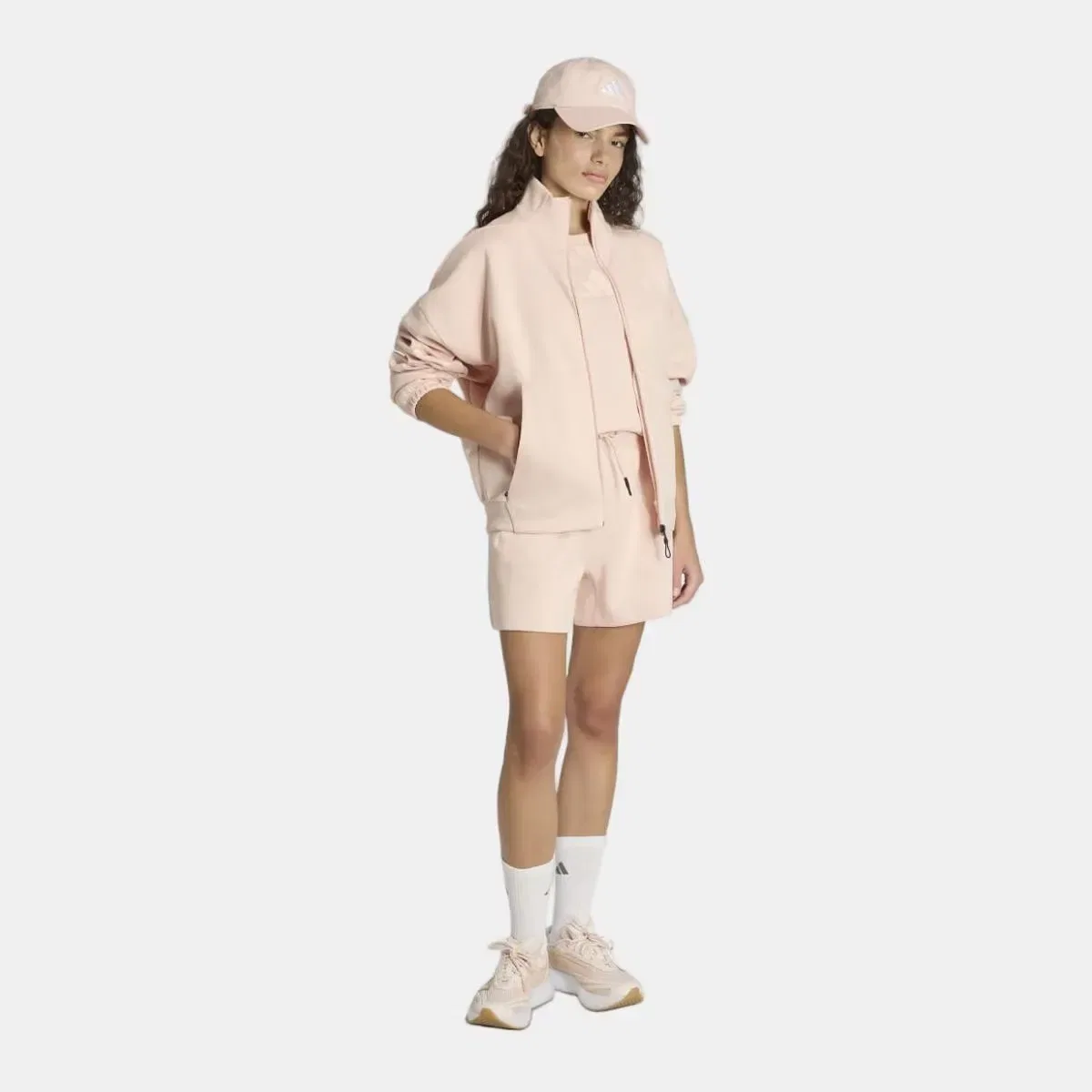 Женские шорты с принтом Z.N.E. adidas, Rosa — фото 3