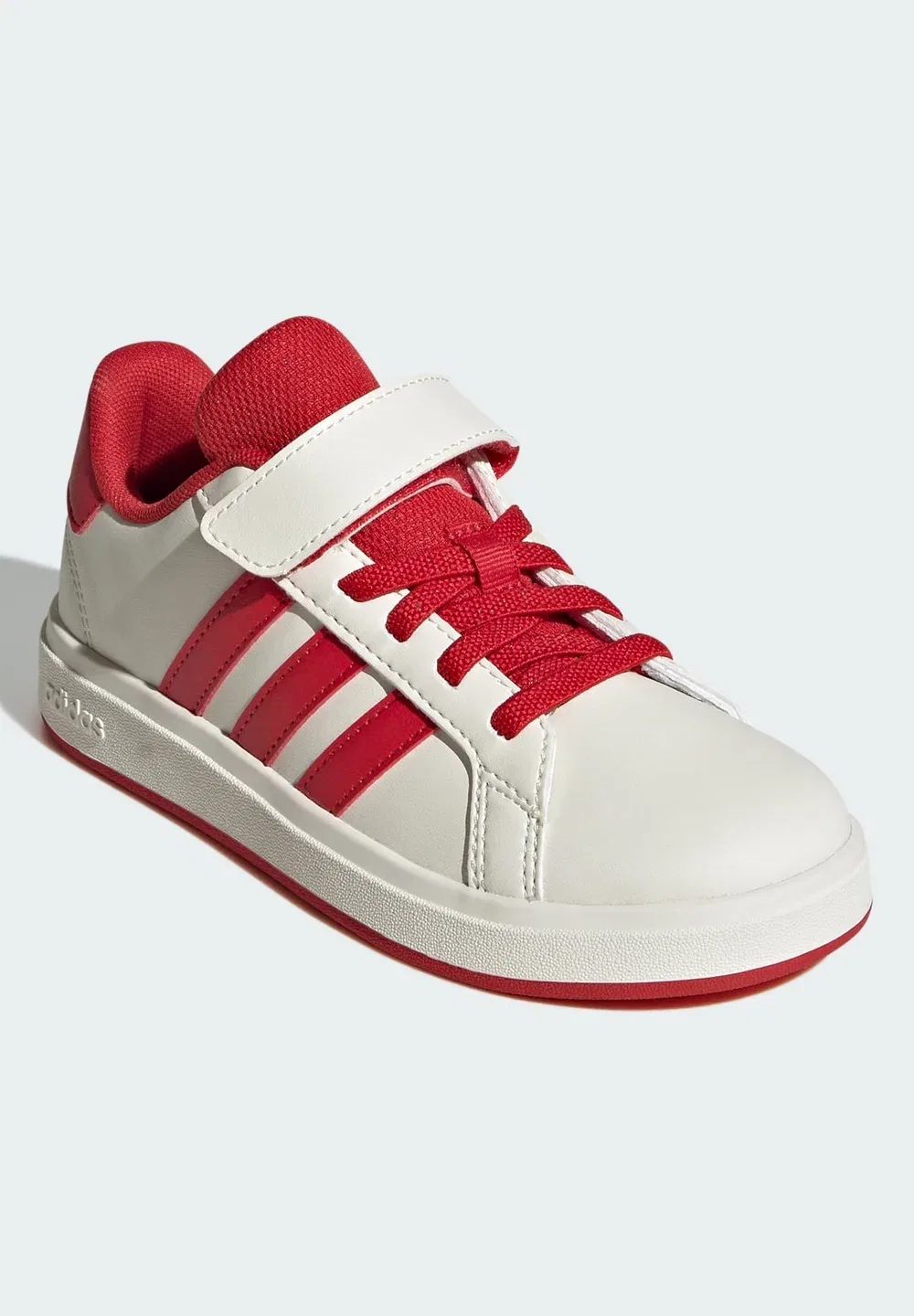 Deporte grand court 2.0 - теннисные кроссовки для грунтовых кортов Adidas Sportswear, Off White Collegiate Red Core Black — фото 2