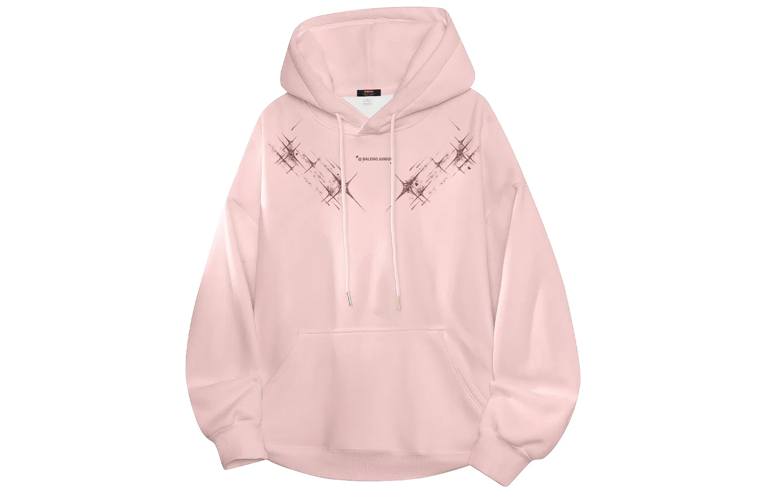 Детский худи с капюшоном утепленный BALENO, Light Pink