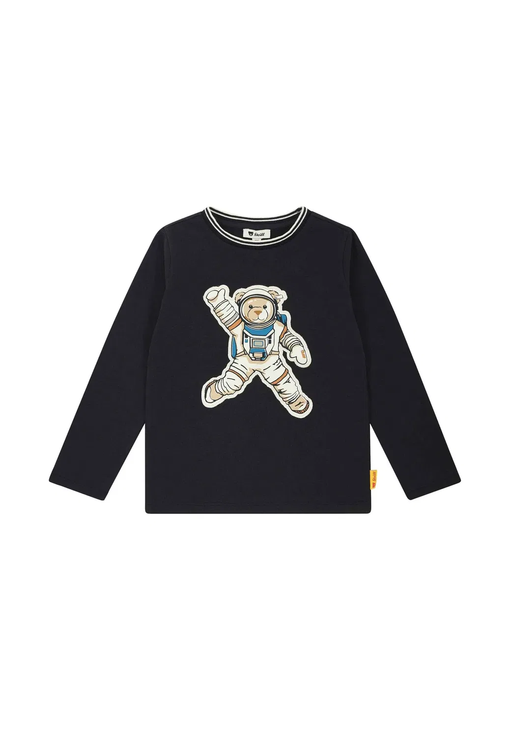 Футболка langarm off to the moon - джемпер Steiff, Steiff Navy