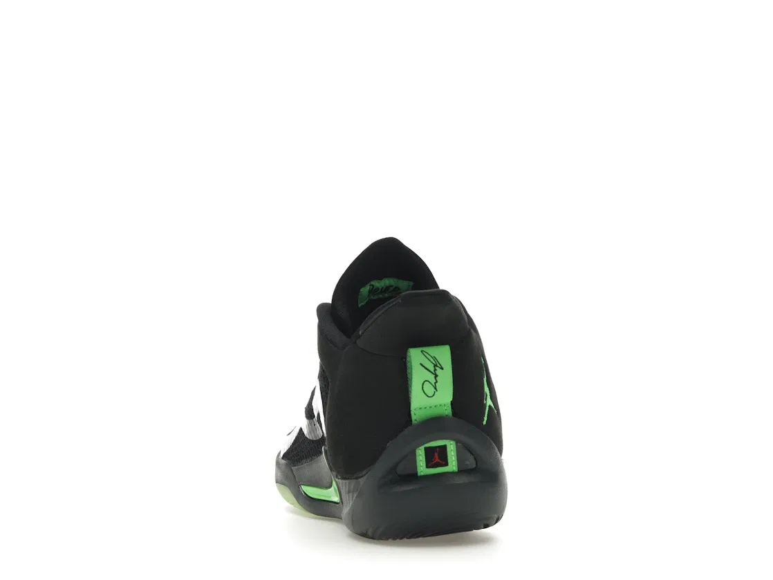 Детские кроссовки для мальчиков для баскетбола Jordan Tatum 1 Jordan, Black/Green Strike/Anthracite — фото 4