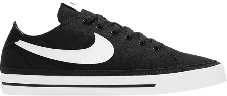 

Кроссовки Nike Court Legacy Canvas 'Black White', черный