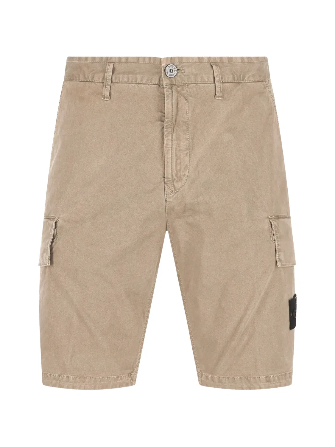 Шорты-карго с логотипом Stone Island, нейтральные