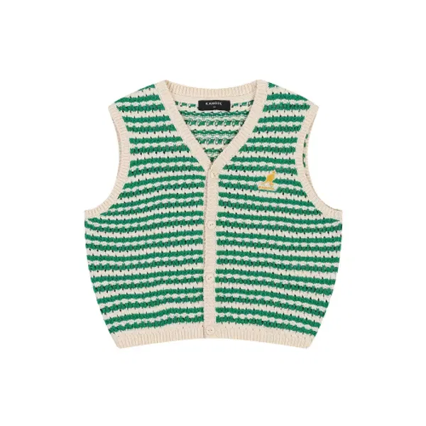 Жилет вязаный открытый, sb 0103, Kangol Kids, зеленый