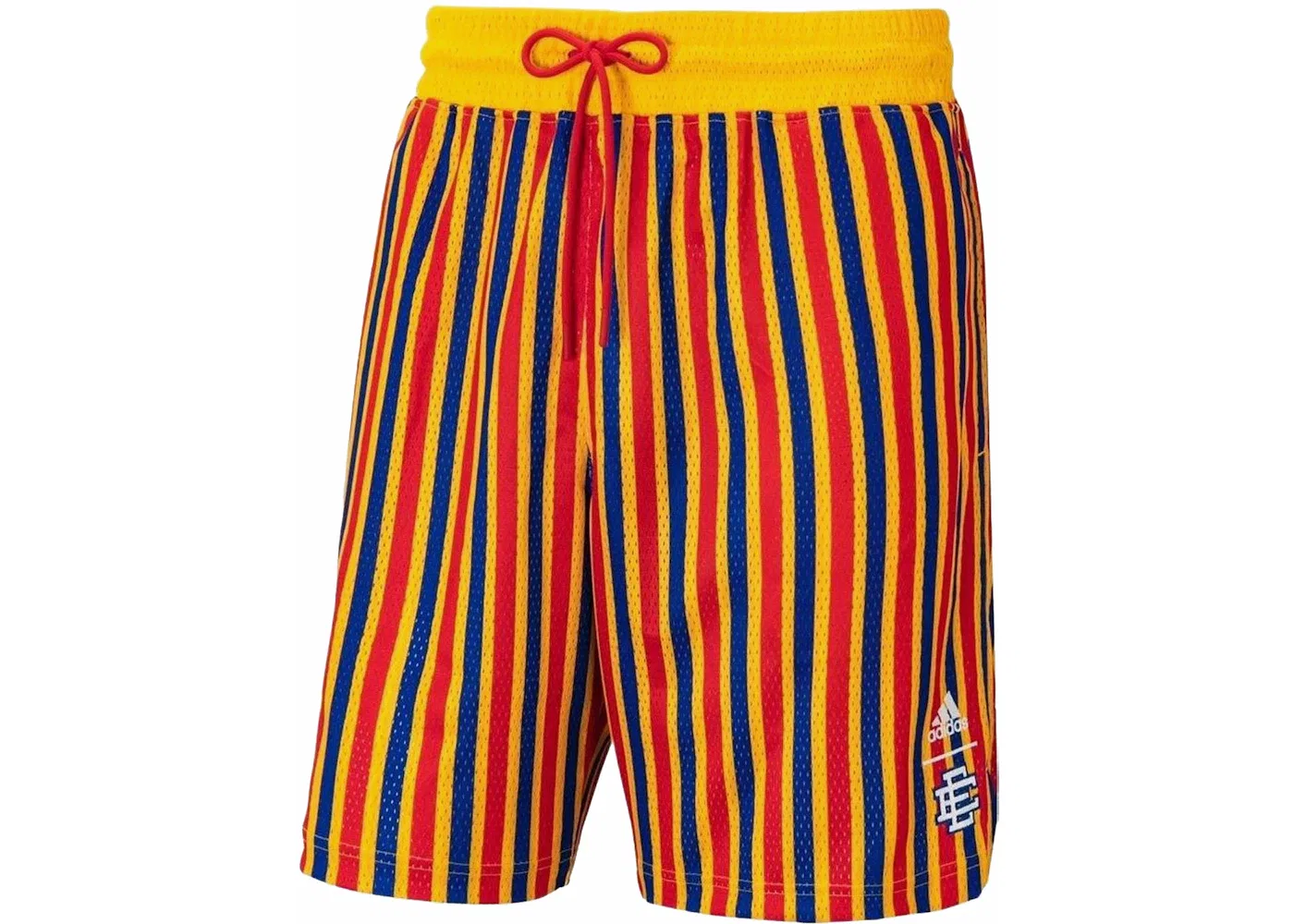 Мужские шорты с принтом Adidas x Eric Emanuel McDonald's All American Game, Yellow/Athletic Yellow