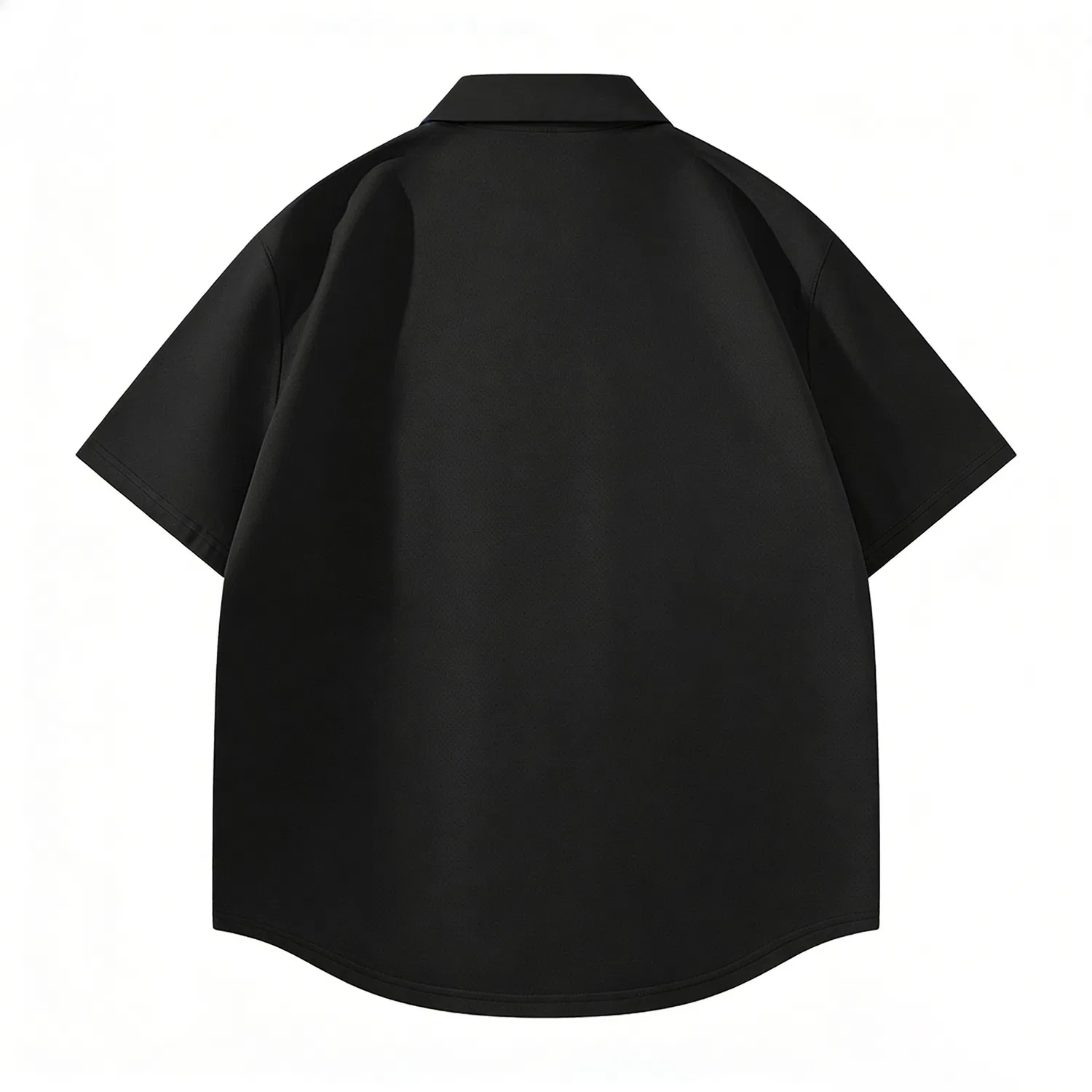 Детское поло с коротким рукавом Bamboo Shadow Breeze Chest Logo MINISO, Black — фото 3