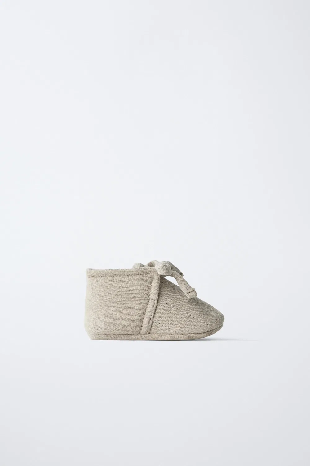 Стеганые ботильоны ZARA, Sand Brown